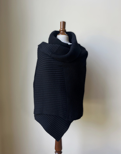 Limited edition - multifunctional woolen scarf with cashmere