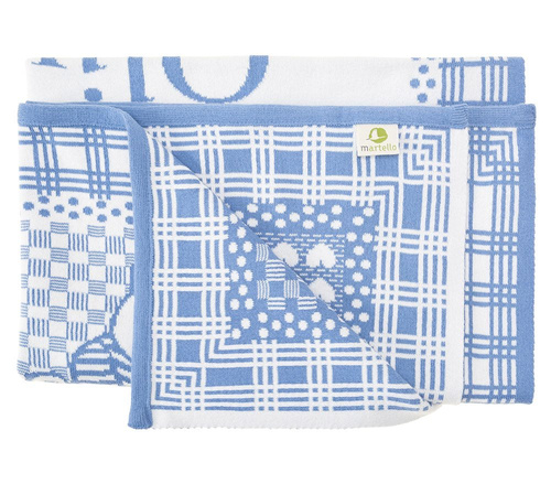 Organic cotton MY BLANKET with zodiac SAGITTARIUS  22.11-21.12  75 x 100 cm