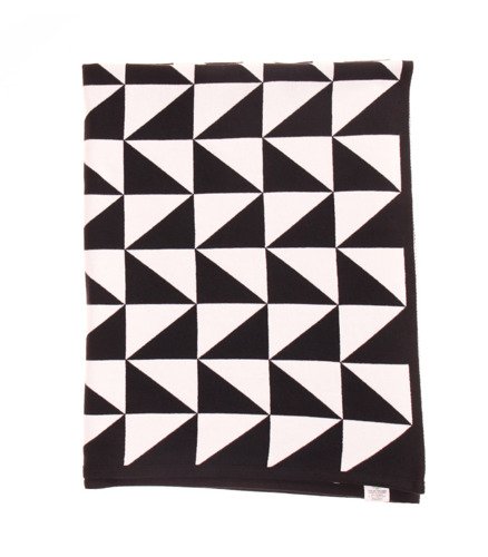 Organic cotton TRIANGLES blanket  75x100 cm 