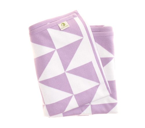 Organic cotton TRIANGLES blanket  75x100 cm 