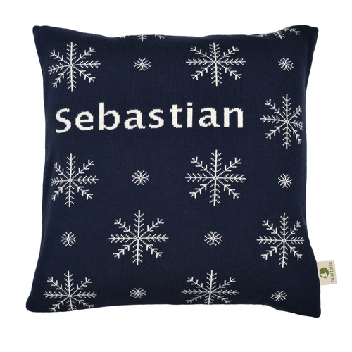 Pillowcase with a name NORWEGIAN STARS 40x40 cm