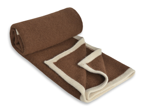 Natural Alpaca BASIC blanket 90 x 90 cm