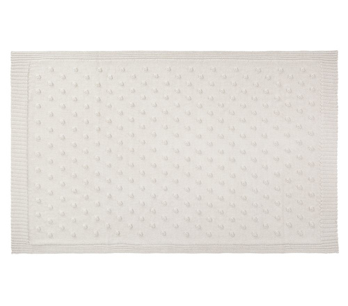 Natural Baby Alpaca blanket DOTS 75x100 cm
