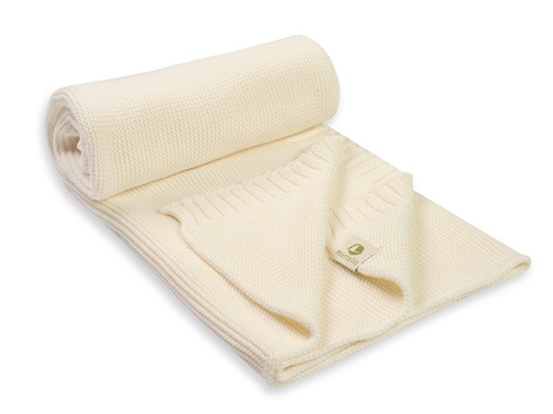 Double-sided organic cotton blanket  90 x 120 cm 