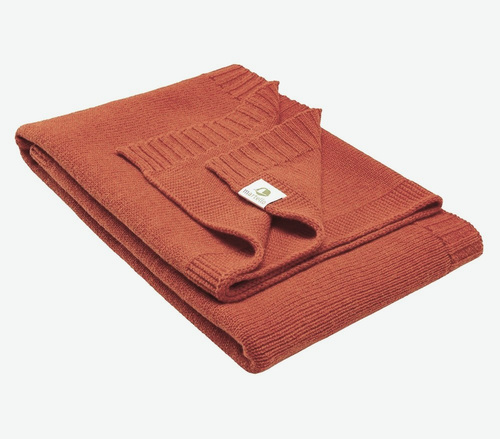 Merino wool PLAIN blanket 100 x 100 cm