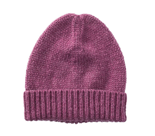 Women's hat made of Baby Alpaca, Merino, and Silk - OUTLET