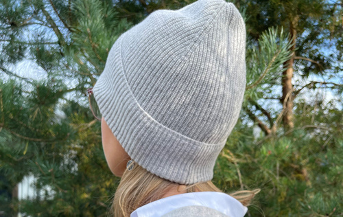 Merino wool hat
