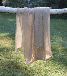 Szal z Lnu  200 X 60 cm