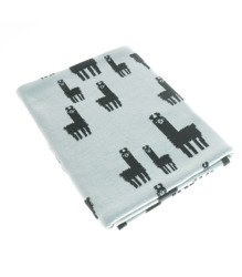 ALPACAS organic cotton blanket 75 x 100 cm