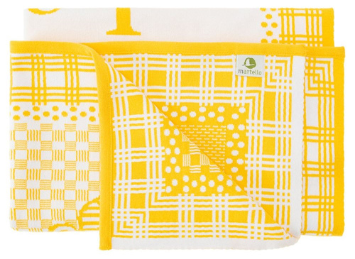 MÓJ KOCYK z zodiakiem PANNA 23.08-22.09  z bawełny organicznej 75 x 100 cm