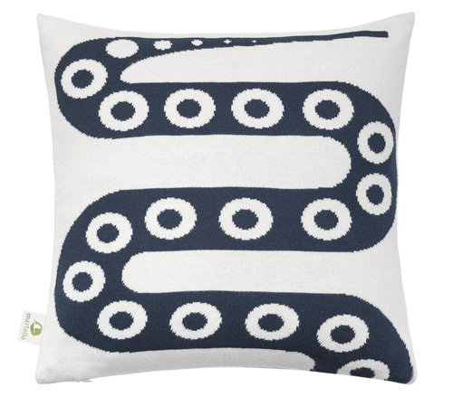 Organic cotton pillowcase with a name SNAKE 40 x 40 cm