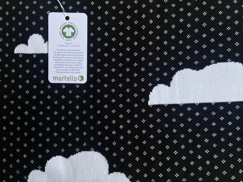 Organic cotton plaid CLOUDS 130x170