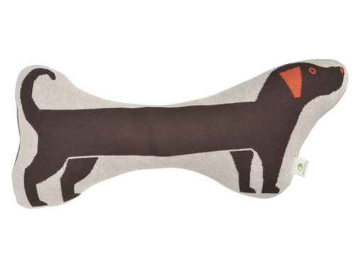 Organic cotton Cuddly Pets,  DACHSHUND , 54 x 28 cm