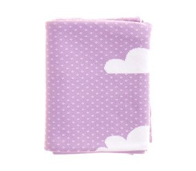 Organic cotton plaid CLOUDS 130x170