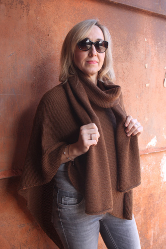 Natural Alpaca scarf