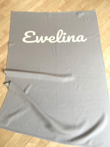 Blanket with a name FOR KIDS 90 x 130 cm