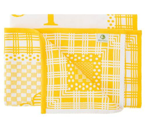 Organic cotton MY BLANKET with zodiac. LEO 23.07-22.08 75 x 100 cm