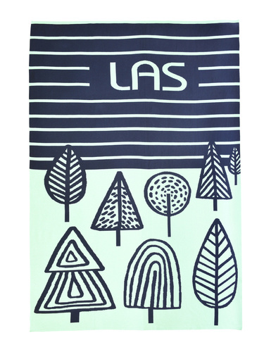 Pled LAS z bawełny organicznej 190 x 145 cm