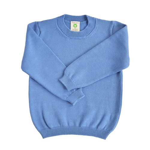 Organic cotton plain pullover 100%