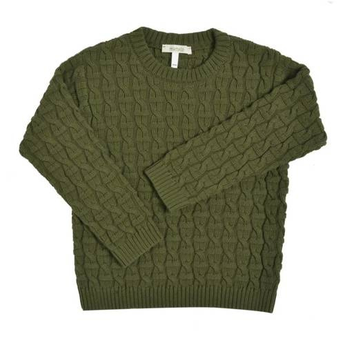 Organic cotton CABLE pullover for kids