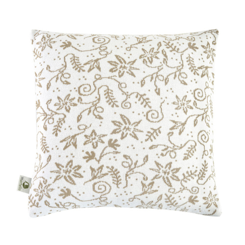 Organic cotton pillowcase with a name  MEADOW 40 x 40 cm