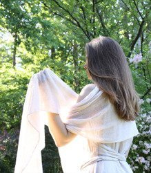 Scarf made of Linen 230 x 60 cm