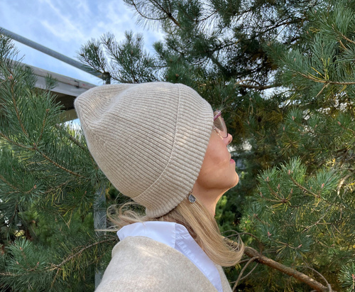 Merino wool hat