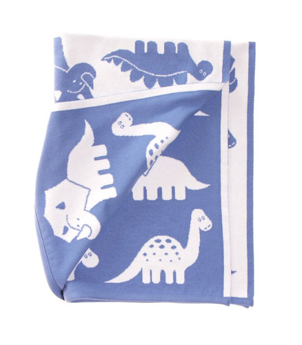 Dinosaurs blanket with a name 100 x 130 cm 