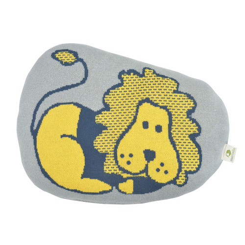 Organic cotton Cuddly Pets,  LION , 33x 44 cm