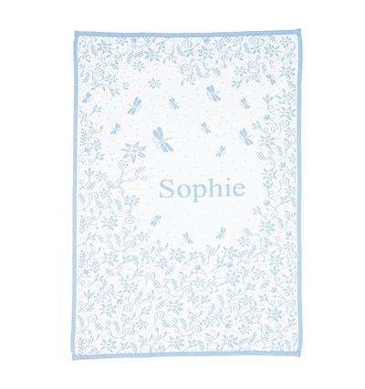 Organic cotton MY BLANKET with zodiac. AQUARIUS  20.01-19.02  75 x 100 cm