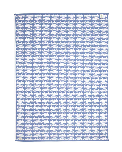Organic cotton blanket SMALL CARS  75 x 100 cm