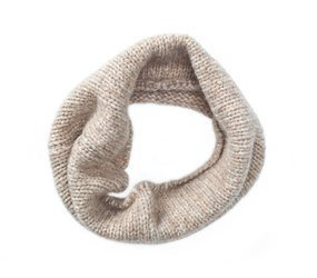 Komin naturalna Alpaka z wełną Merino oraz bawełną 21x26