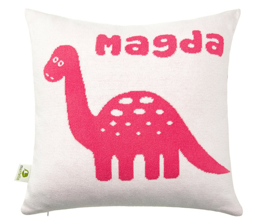 Dinosaur  DIPLODOCUS Pillow case with a name