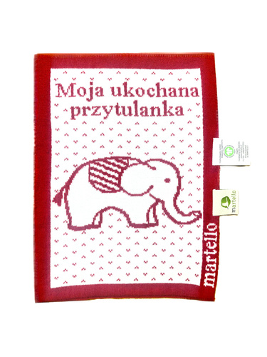 Organic cotton Mini-blanket 22x29 cm