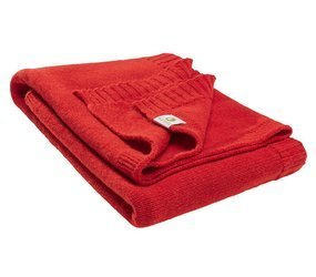 Woolen TEDDY BEAR MERINO blanket 100 x 100 cm