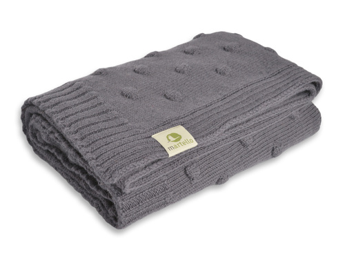 Natural Baby Alpaca blanket DOTS 75x100 cm